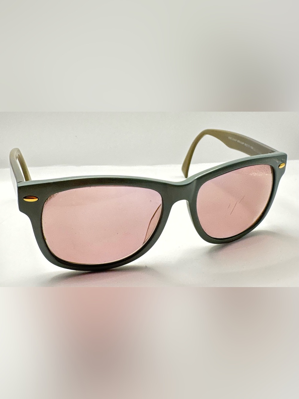 William Rast WRS2044P Gray Oval Sunglasses Frames Only